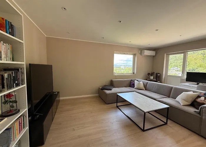 شقة Moderne 3-roms Naer Sentrum برغن